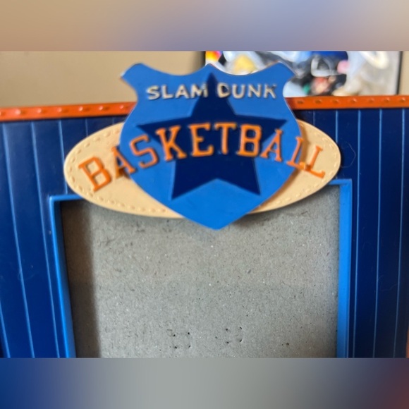 Gund Kids All Stars Slam Dunk Basketball Photo Frame For 4”x6” Photo - Picture 2 of 6